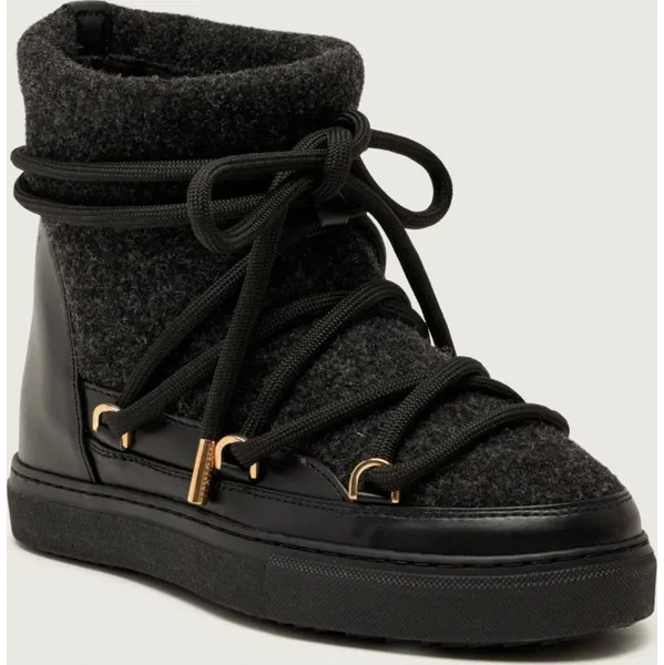 INUIKII Snehule FELT WEDGE | koža 66188022