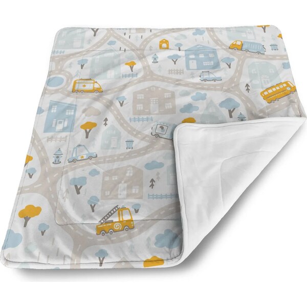 Sablio Deka pre bábätko Cestičky s dopravou 60375163