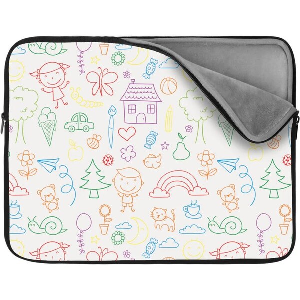 Sablio Obal na notebook Farebná škôlka 65426942