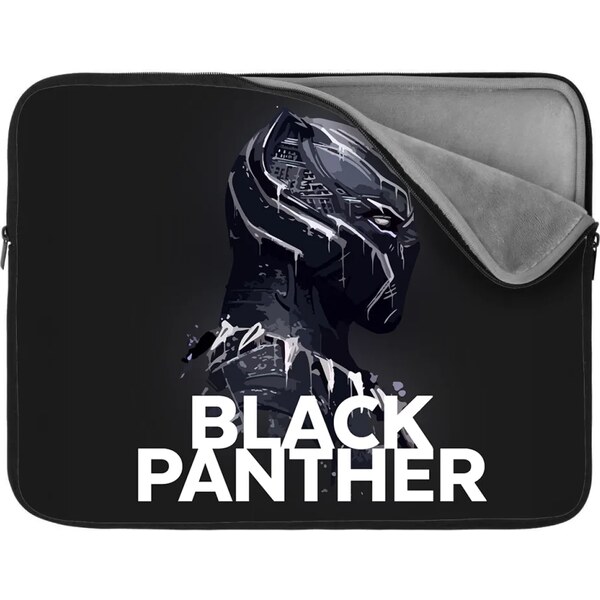 Sablio Obal na notebook BLACK PANTHER z profilu Čierny 65426445