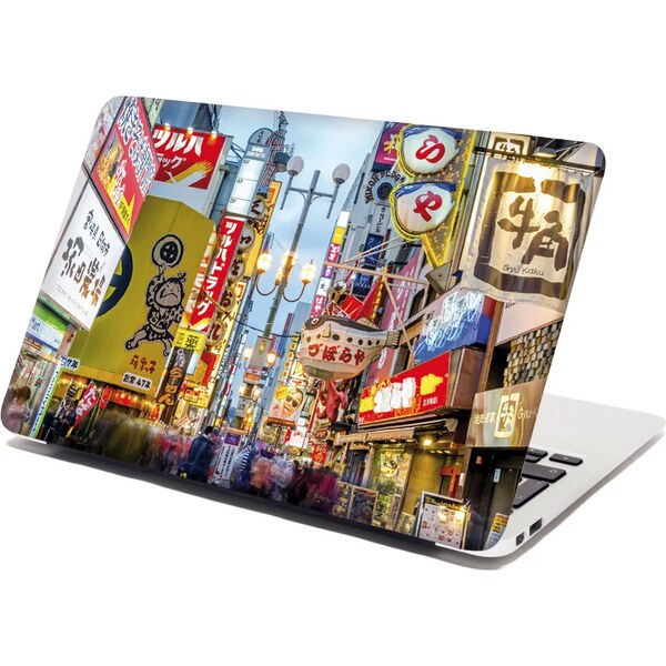 Sablio Samolepka na notebook Nočná ulička 65098738