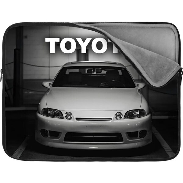 Sablio Obal na notebook Biele športové auto 65424446