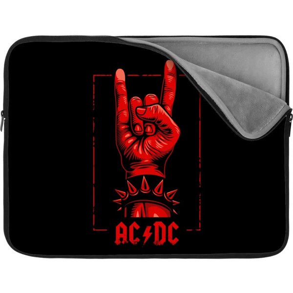 Sablio Obal na notebook ACDC Červená ruka 65426357