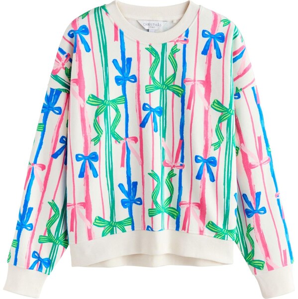 Next Mikina modrá / trávovo zelená / ružová / biela 66189909