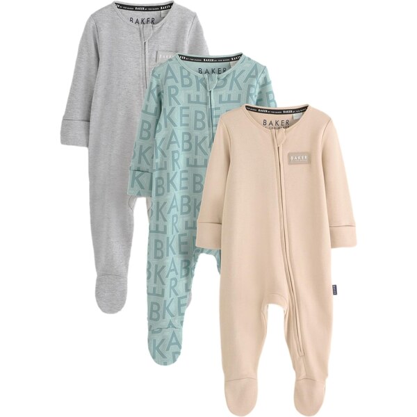 Baker by Ted Baker Pyžamo sivá / zelená / mätová / marhuľová 66189888