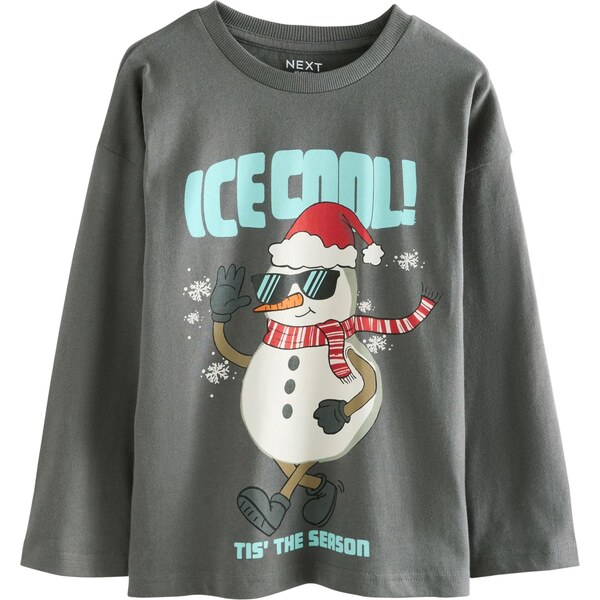 Next Tričko tyrkysová / tmavosivá / červená / biela 66189976