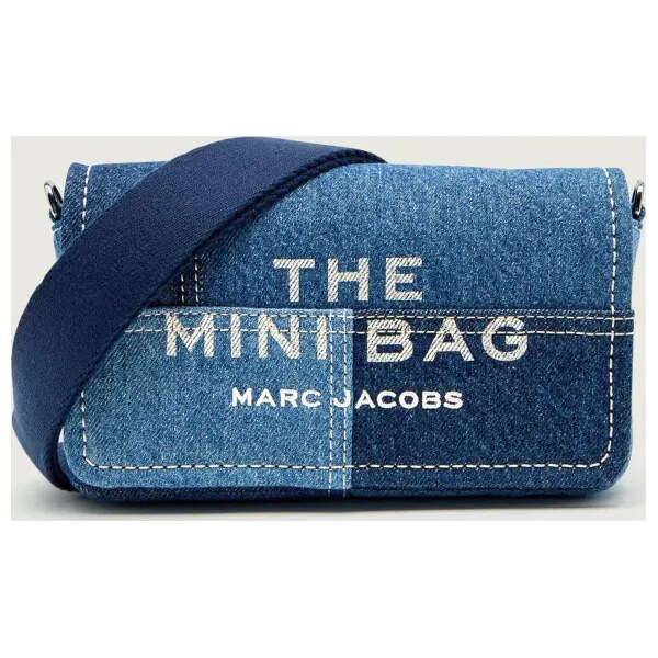 Marc Jacobs Crossbody kabelka Mini Denim The Items Bag 66185888