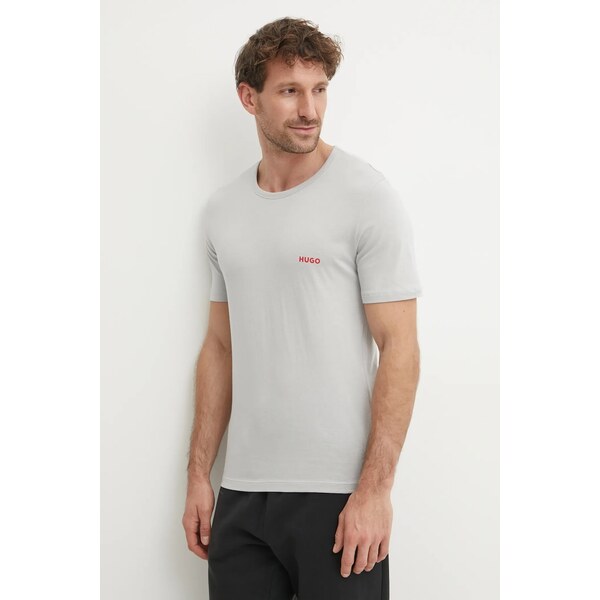 Bavlnené tričko HUGO 3-pak T-SHIRT RN TRIPLET P 61668347