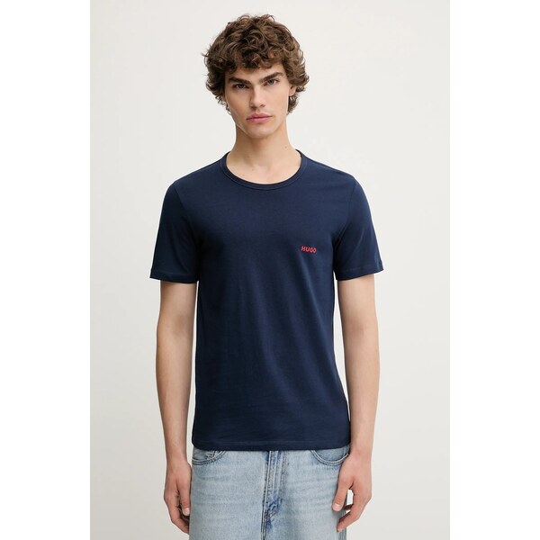 Bavlnené tričko HUGO 3-pak T-SHIRT RN TRIPLET P 62929733