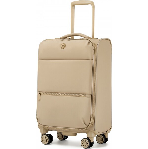 Cestovný kufor - KONO Softshell 20, khaki 66196370