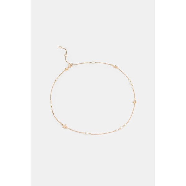 Pozlátený náhrdelník Tory Burch Delicate Kira Pearl 66196658