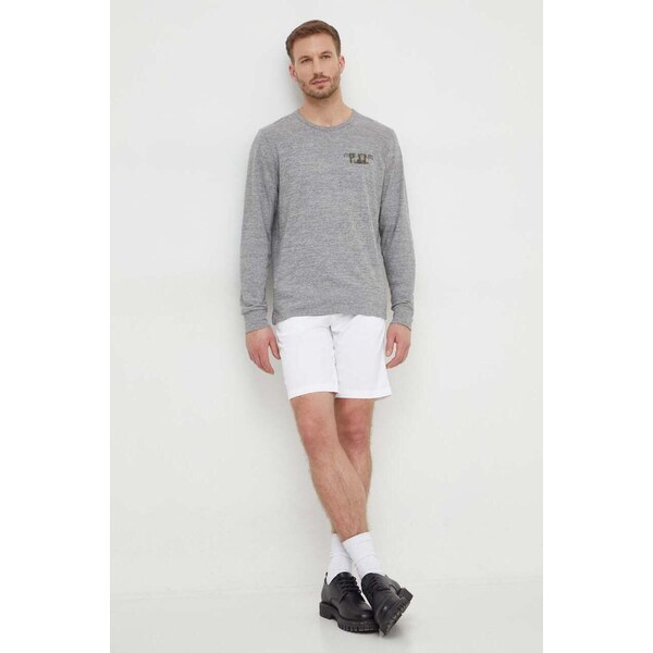 Bavlnené tričko s dlhým rukávom Pepe Jeans CALEM 48552859