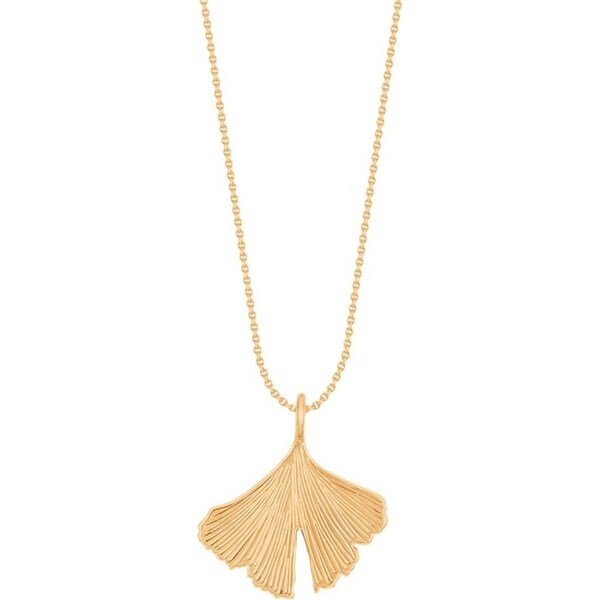 Pozlátený náhrdelník Lilou Ginko 49015842