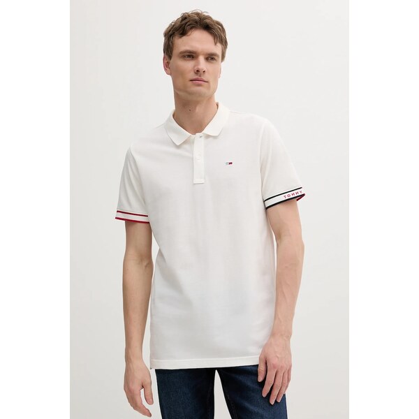 Tommy Jeans Bavlnené polo tričko 63455544