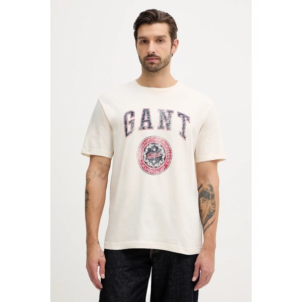 Bavlnené tričko Gant 66113015