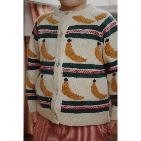 Detský kardigan s prímesou vlny Konges Sløjd BILLI KNIT CARDIGAN 66087729