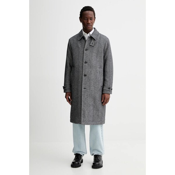 Kabát s prímesou vlny Calvin Klein 66131215