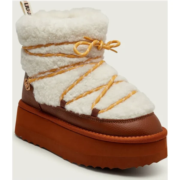 Liu Jo Snehule JANE 07 | shearling | skóra 66198125