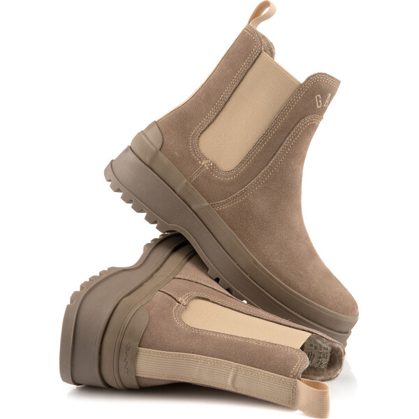 ČLENKOVÁ OBUV GANT WINTLY COLD BEIGE 66467443
