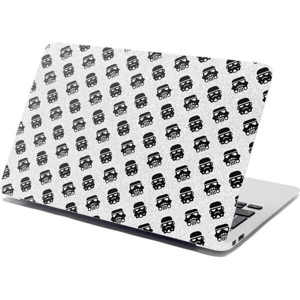 Sablio Samolepka na notebook Star Wars Stormtrooper Pattern šikmý 65112588