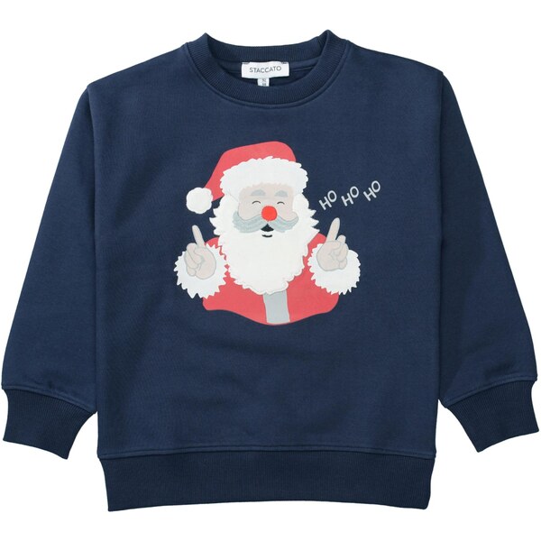 STACCATO Mikina tmavomodrá / svetlosivá / červená / biela 66200374