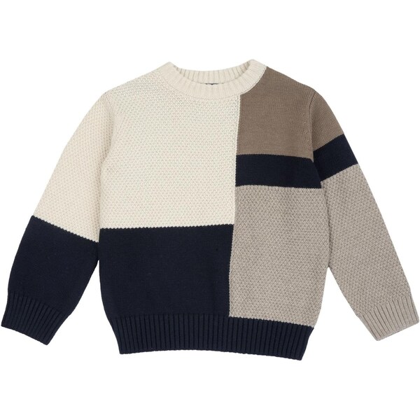 Chicco Sveter nebielená / námornícka modrá / sivá / farby bahna 66201068