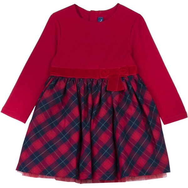 Chicco Šaty námornícka modrá / tmavočervená 66201091