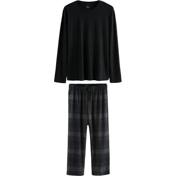 Next Dlhé pyžamo Motionflex tmavomodrá / antracitová / čierna 66201503