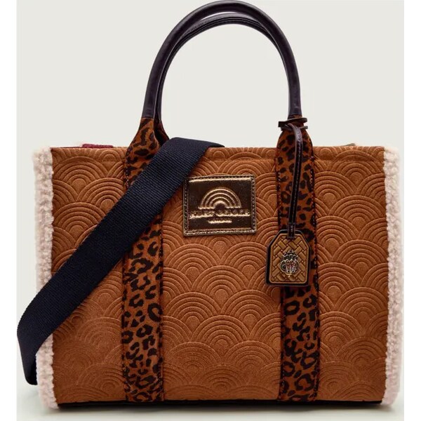 Kurt Geiger Shopper kabelka SOUTHBANK | zamsz | shearling 66198170