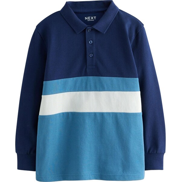 Next Tričko azúrová / tmavomodrá / biela 66201727