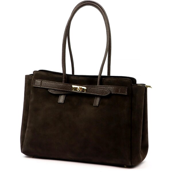 Dámska kožená kabelka z prírodnej vrúsenej kože Camilla 66199965