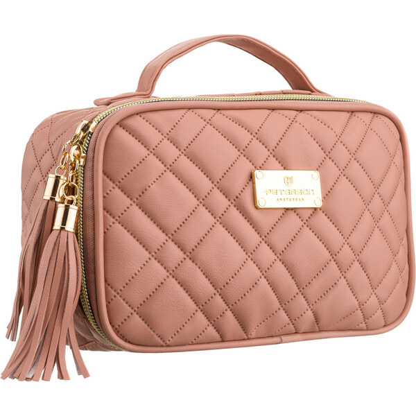 Peterson Ružová dámska kozmetická taštička s úchytom 66199980