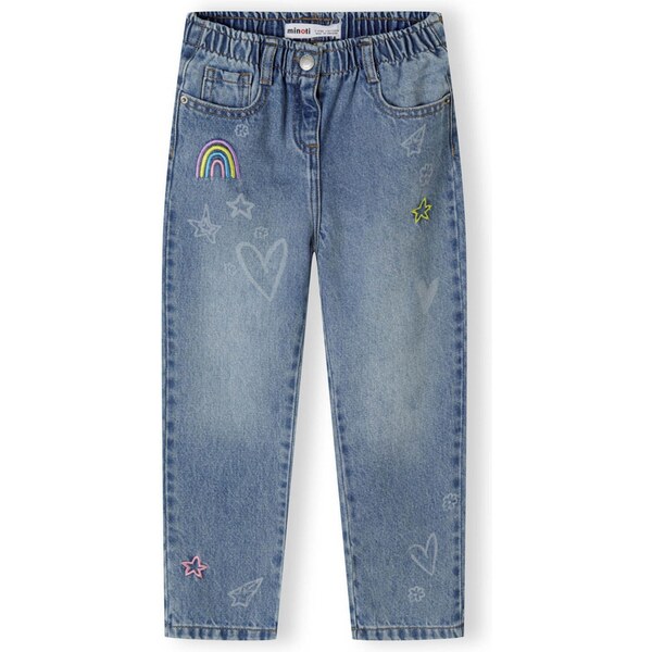 MINOTI Džínsy modrá denim 66201871