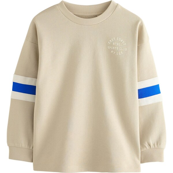 Next Tričko modrá / sivobéžová / biela 66202021