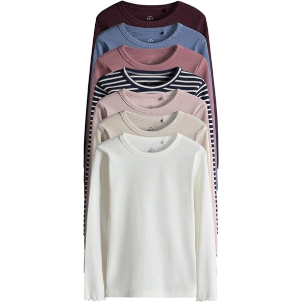 The Set Tričko nebielená / kráľovská modrá / ružová / pitaya / bordová 66202280