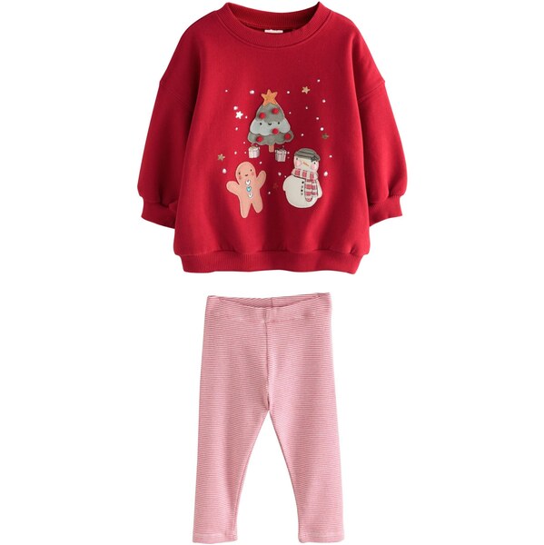 Next Set tmavošedá / marhuľová / červená / biela 66202602