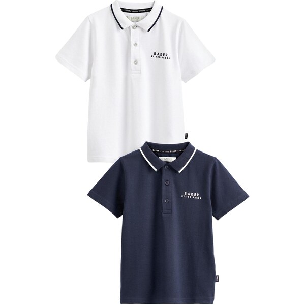 Baker by Ted Baker Tričko námornícka modrá / biela 66202636