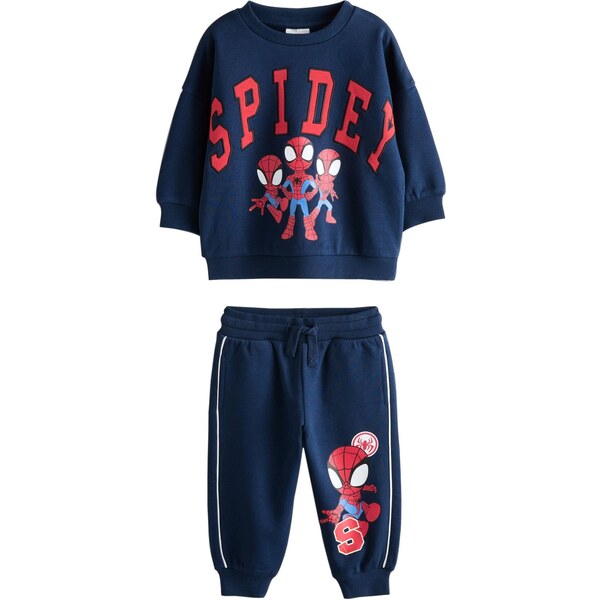 Next Joggingová súprava Spiderman modrá / námornícka modrá / červená 66202664