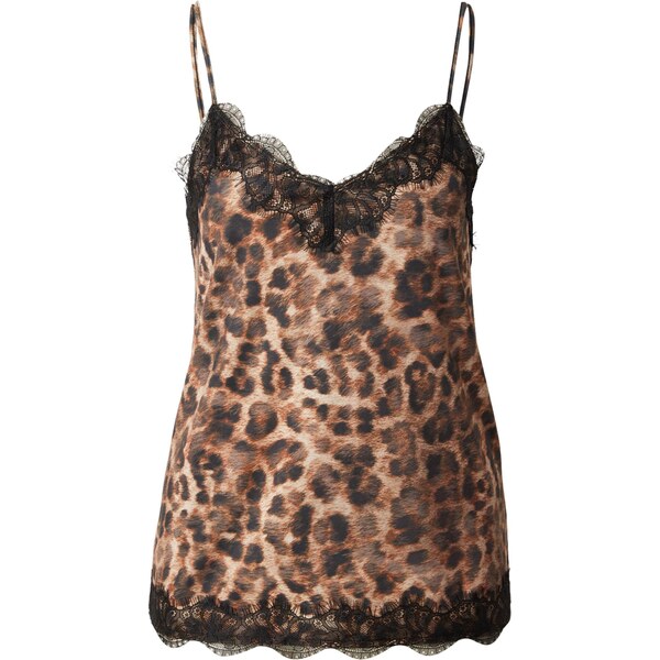 OUI Top čokoládová / hnedá / čierna 66202967