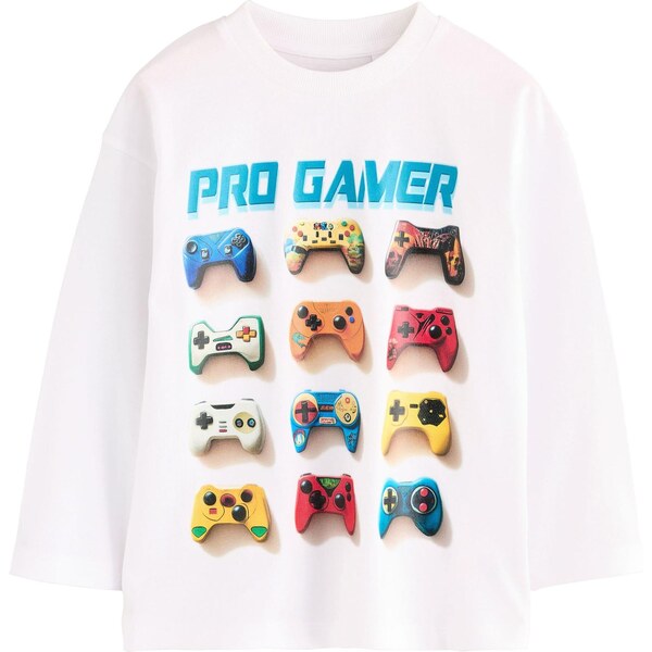 Next Tričko azúrová / hrdzavohnedá / citrónová žltá / ružová / biela 66203061