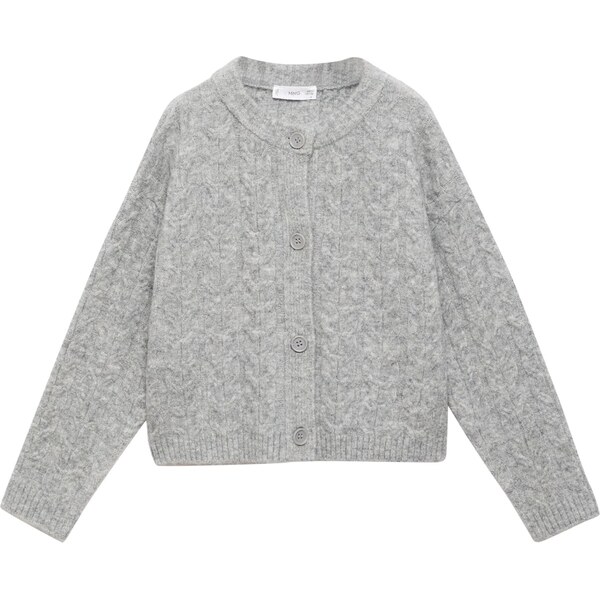 MANGO KIDS Kardigán GRACIE sivá 66203195