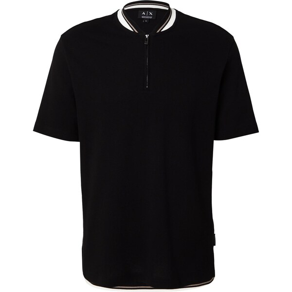 ARMANI EXCHANGE Tričko hnedá / čierna / biela 66203393