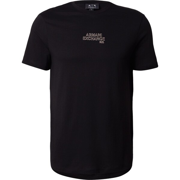 ARMANI EXCHANGE Tričko béžová / čierna 66203390