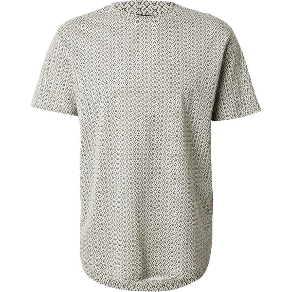 ARMANI EXCHANGE Tričko krémová / tmavobéžová / čierna 66204409