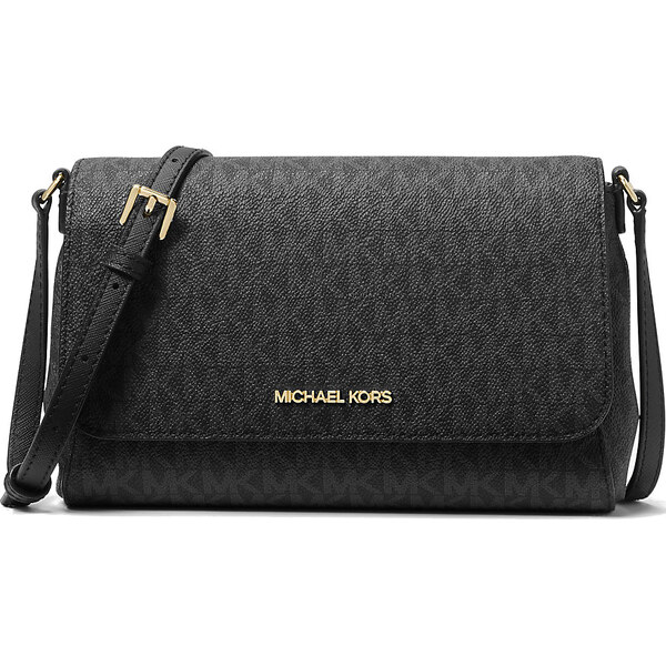 Michael Kors Medium Logo Convertible Crossbody Bag Black 63717776