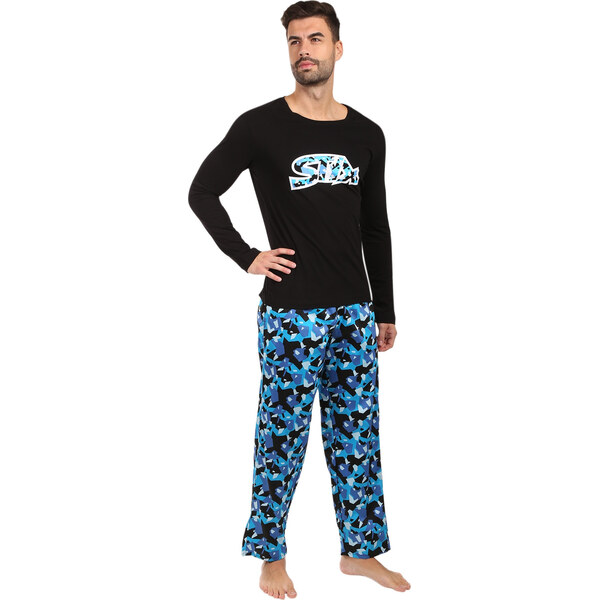Pánske pyžamo Styx maskáč hranatý (PDP1858) 66208775