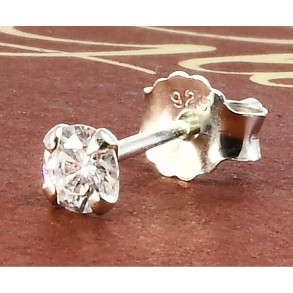 Strieborná náušnica Glare 835 64105098