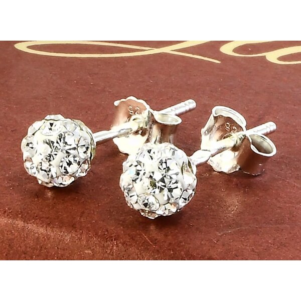 Strieborné náušnice Glare 836 64105107