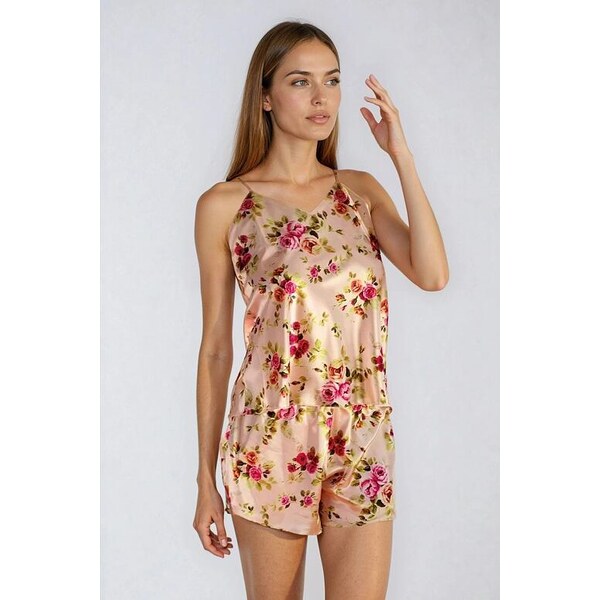 DKaren Saténový komplet Karen flowers 4 18093834