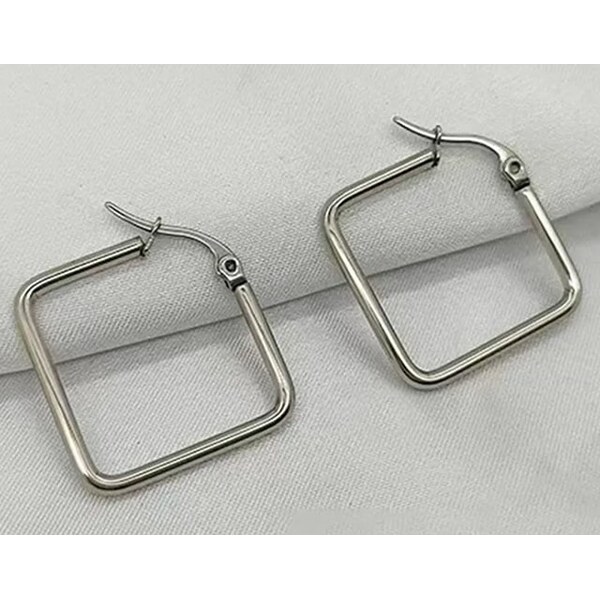 Oceľové náušnice Glare 438 66209002